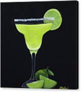 Margarita With Lime Canvas Print
