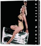 Marilyn As The Squaw Canvas Print