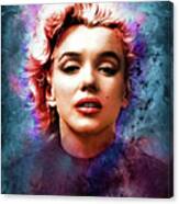 Marilyn In The Clouds Canvas Print