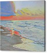 Matagorda Beach Sunrise Canvas Print