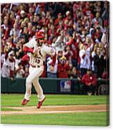 Matt Carpenter And Matt Holliday Canvas Print