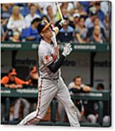 Matt Wieters Canvas Print