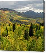 Mcclure Pass Panorama Canvas Print