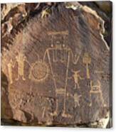 Mckee Springs Petroglyphs Canvas Print