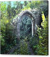 Woodland Archway Ruin Canvas Print