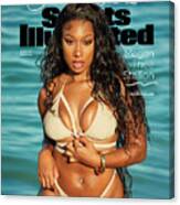 Megan Thee Stallion Sports Illustrated Swimsuit 2021 Cover Canvas Print