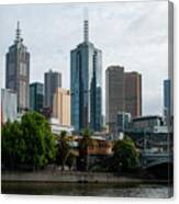 Melbourne Skyline Canvas Print