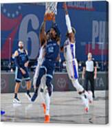 Memphis Grizzlies V Philadelphia 76ers Canvas Print