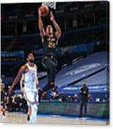 Memphis Grizzlies Vs. Oklahoma City Thunder Canvas Print
