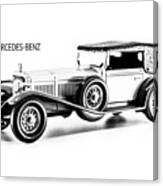 Mercedes-benz Ss Coupe 1928 Canvas Print