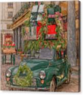 Merry Christmas From London Canvas Print