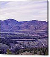 Methow Valley Panorama In The Spring By Omashte Canvas Print