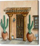 Mexican Hacienda Canvas Print