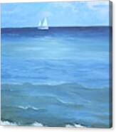 Miami Sail Canvas Print