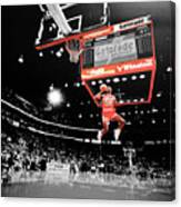 Michael Jordan Slam Dunk Contest Canvas Print