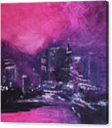 Midnight Blush Canvas Print