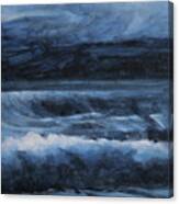 Midnight Ocean Canvas Print