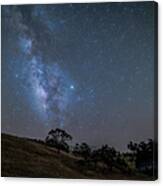 Milky Way In The Western Sky 2 Canvas Print