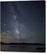 Milky Way Over 11 Mile Canvas Print