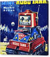 Mini-robo Tank Canvas Print