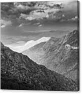 Monsoon Clouds Over Storm Canyon Canvas Print
