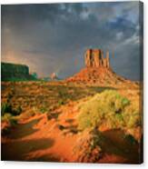 Monument Valley View Canvas Print