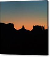 Monument Valley Sunrise Canvas Print