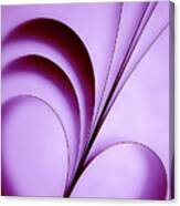 Moody Magenta - Paper Abstract Canvas Print