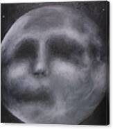 Moon Man Canvas Print