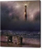 Morris Island Lighthouse Canvas Print