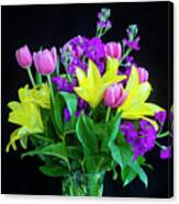 Mothers Day Bouquet X100 Canvas Print