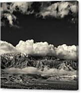 Mount Graham, Arizona Moonset Canvas Print