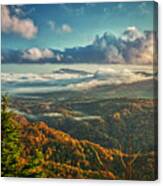 Mount Mitchell In Fall Canvas Print