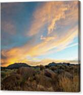 Mount Rose Sunset 1 Canvas Print