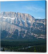 Mount Rundle, Banff, Alberta, Canada #3 Canvas Print