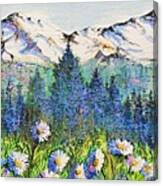 Mountain Blues Canvas Print