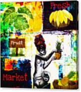 Mpenzi Wangu Market Canvas Print
