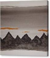 Mysterious Mountains Canvas Print
