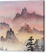 Mystic Mountains No. 1 Canvas Print