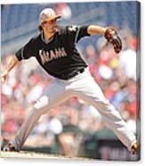 Nathan Eovaldi Canvas Print