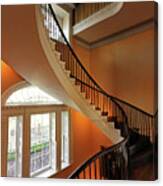 Nathaniel Russell House Spiral Staircase Charleston Sc  9421 Canvas Print