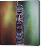 Native American Totem Artistry Canvas Print