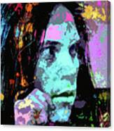 Neil Young - 3 Psychedelic Portrait Canvas Print