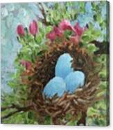 Nest Eggs Canvas Print