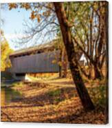 New Brownsville Covered Bridge - Columbus, In Canvas Print