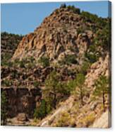 New Mexico Canyon Landscape One Canvas Print