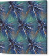 New Year - Blur Kaleidoscope Canvas Print