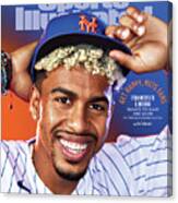 New York Mets Francisco Lindor, 2021 Baseball Preview Canvas Print