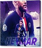 Neymar Jr Canvas Print