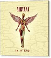 Nirvana Utero Album Cover Canvas Print